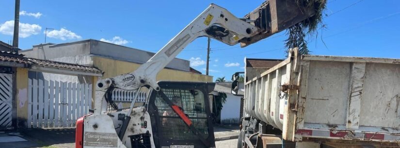 Secretaria de Serviços Públicos promove zeladoria em diversos bairros de Caraguatatuba